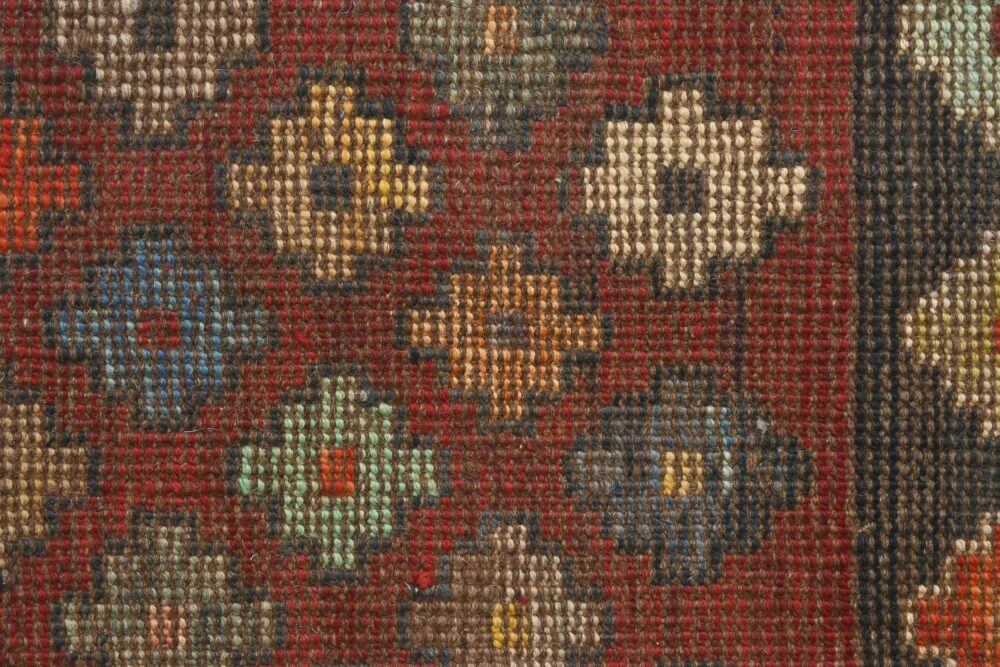 Handmade Moroccan rugs Material Spun wool in rectangular Shape pattern mini geometrical flower color multicolor size 10 x 6 by Zetta Rugs